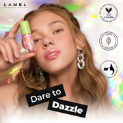 Lamel Dazzle Glow Gloss Labial de Brilho Espelhado 5ml Nº 401, imagem da marca Lamel