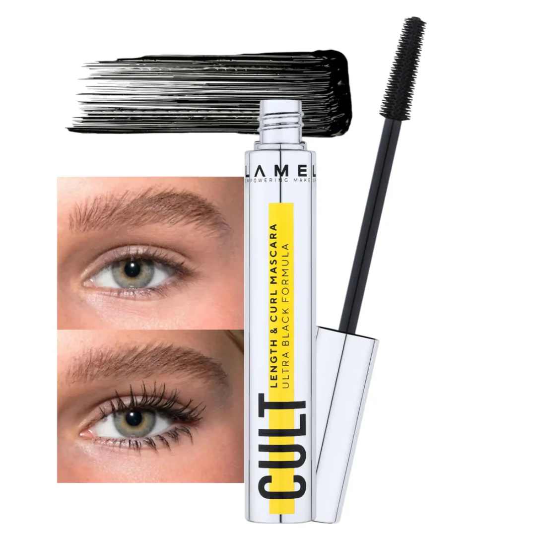 Lamel Cult Length & Curl Máscara de Pestanas Alongamento e Curva 10ml