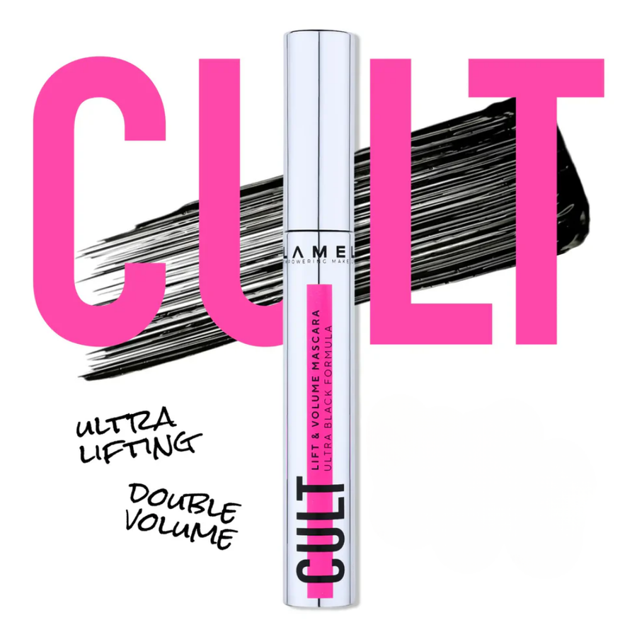 Lamel Cult Lift & Volume Máscara de Pestanas Elevação e Volume 10ml, imagem da marca Lamel