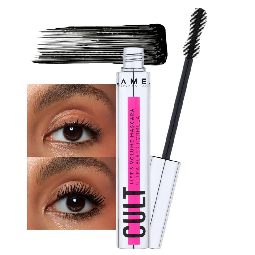 Lamel Cult Lift & Volume Máscara de Pestanas Elevação e Volume 10ml