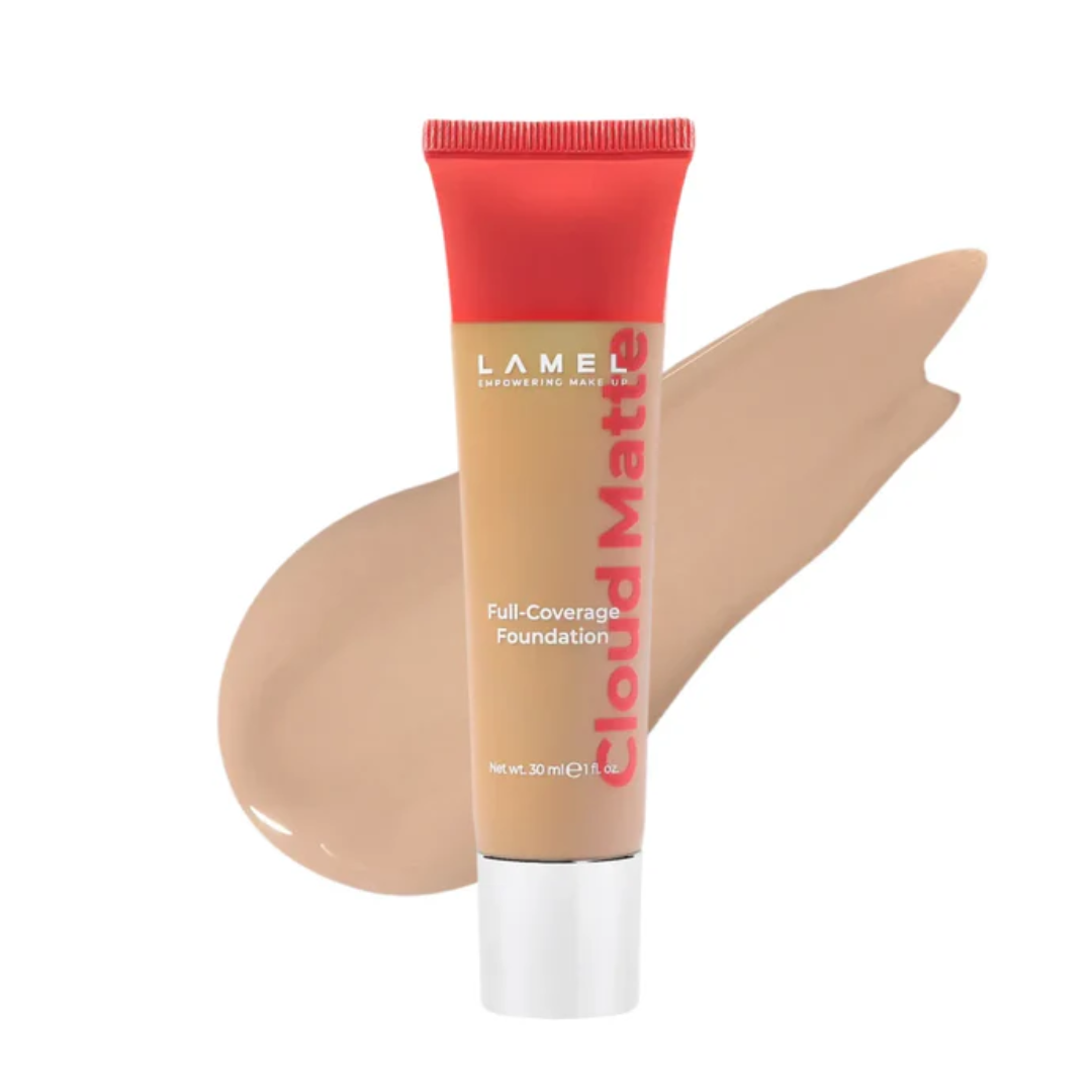 Lamel Cloud Matte Base Líquida Mate de Cobertura Total 30ml, tom Nº 05C