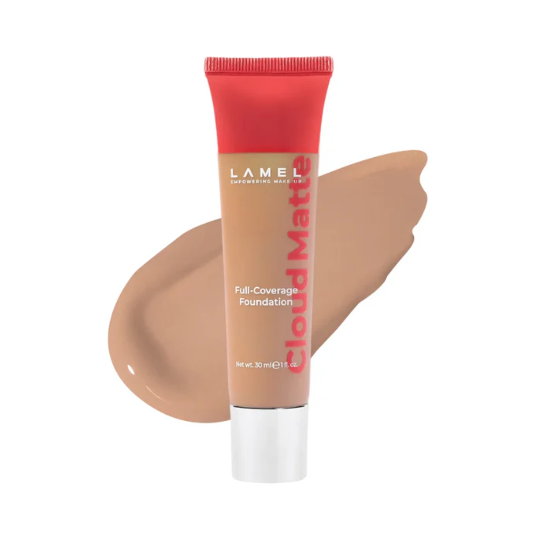 Lamel Cloud Matte Base Líquida Mate de Cobertura Total 30ml, tom Nº 07W
