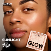 Lamel Glow Iluminador Compacto de Brilho Ultrafino 3,8g Nº 402, imagem da marca Lamel