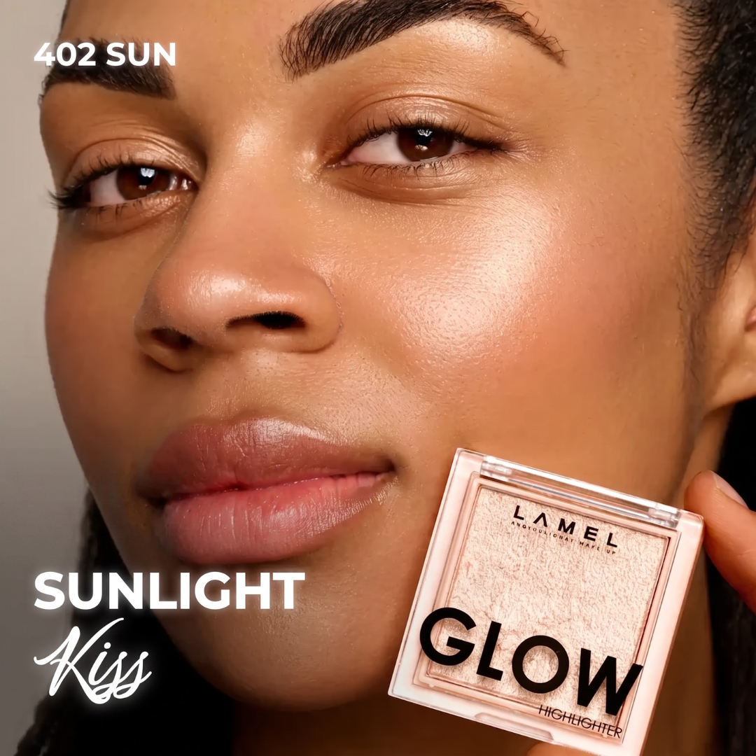 Lamel Glow Iluminador Compacto de Brilho Ultrafino 3,8g Nº 402, imagem da marca Lamel