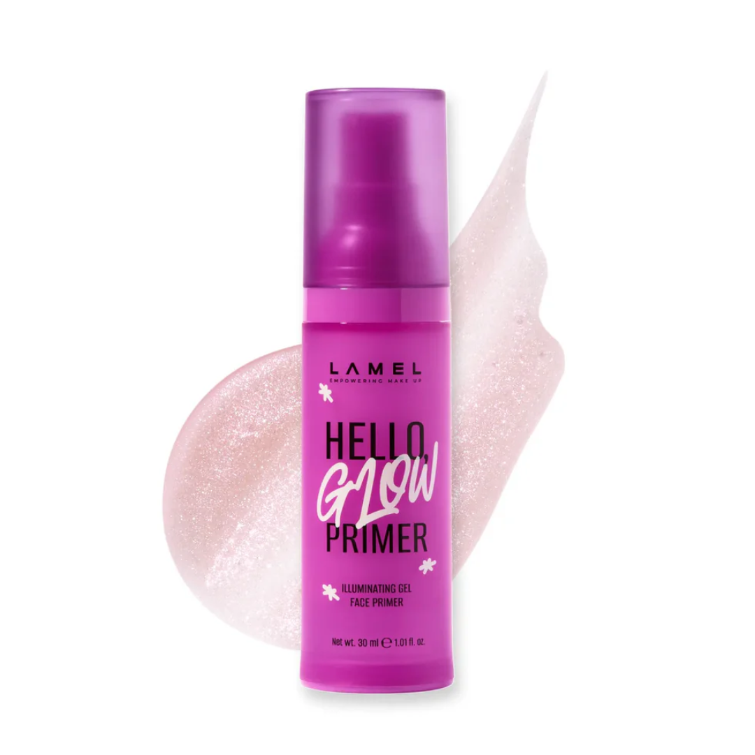 Lamel Hello Glow Primer Iluminador em Gel para Rosto 30ml