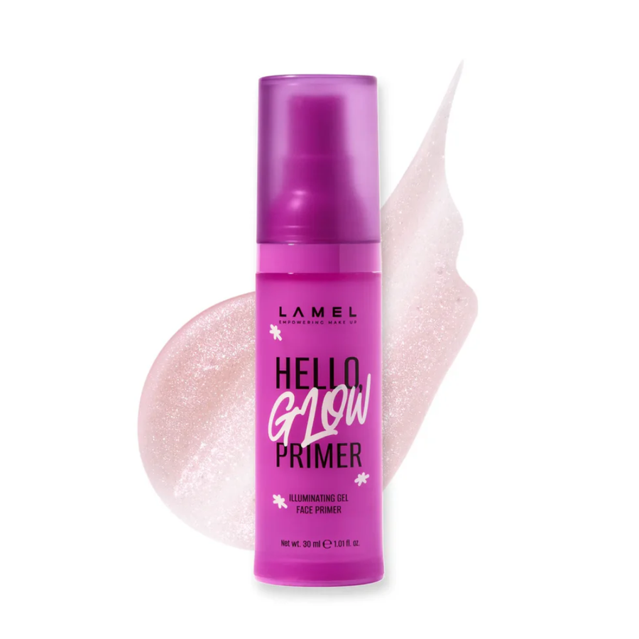 Lamel Hello Glow Primer Iluminador em Gel para Rosto 30ml