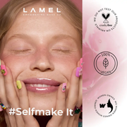 Lamel Let's Glaze Óleo Labial Hidratante com Brilho 4ml Nº 404, imagem da marca Lamel