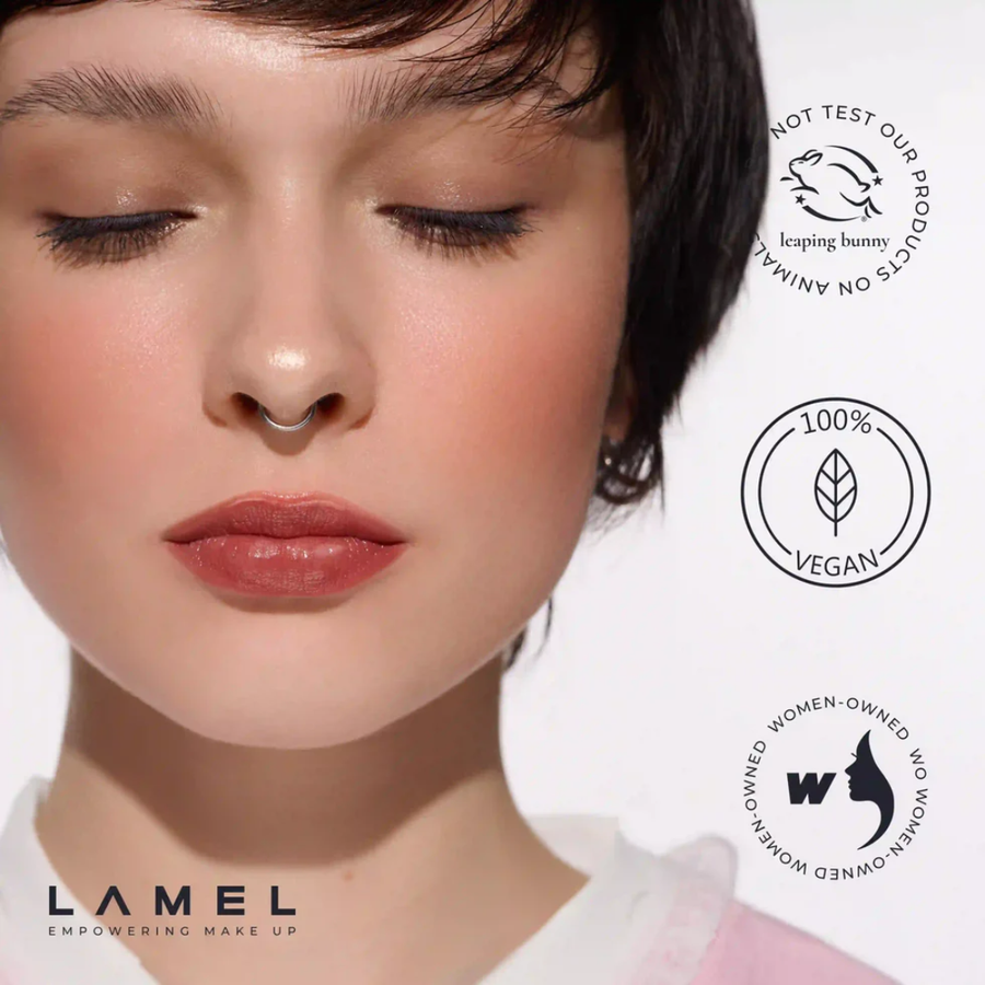 Lamel Lip Stain Tinta Labial Hidratante com Brilho 2,7ml Nº 02, imagem da marca Lamel