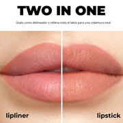 Lamel Gel Lip Liner Lápis de Lábios de Longa Duração 1,7g Nº 401, painel da marca com as características