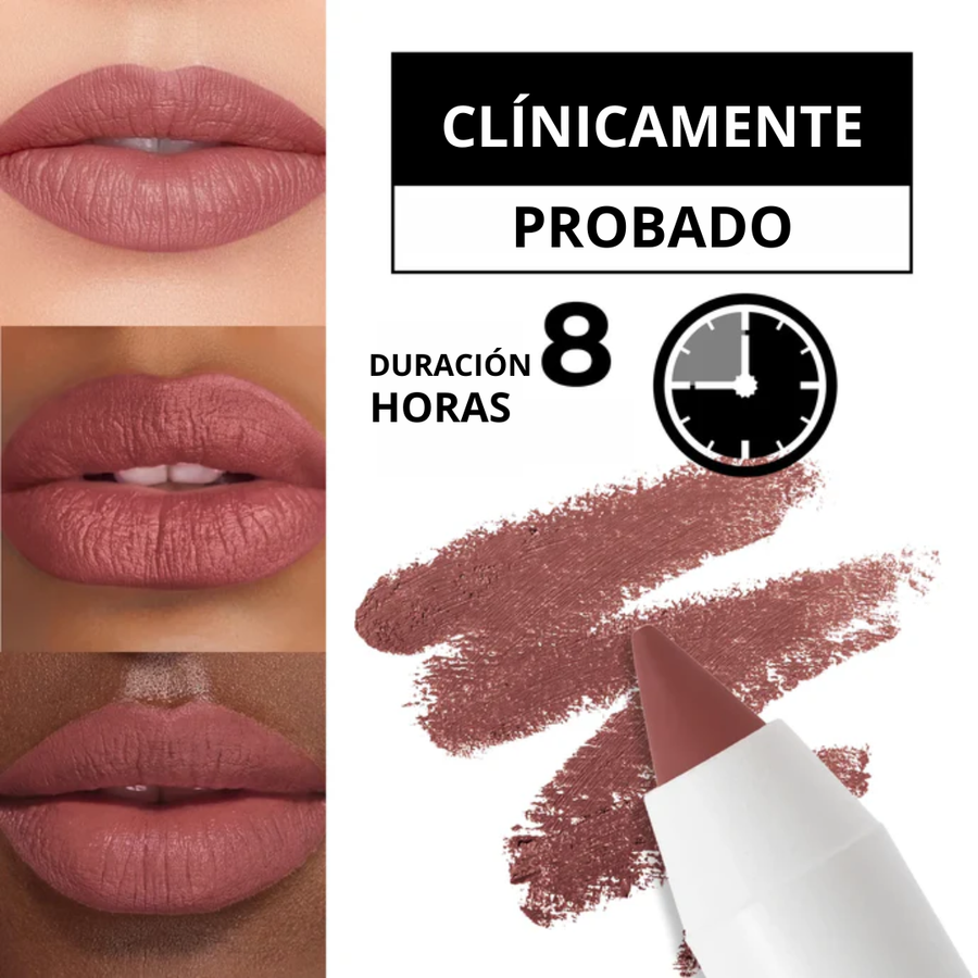 Lamel Gel Lip Liner Lápis de Lábios de Longa Duração 1,7g Nº 401, painel da marca com as características