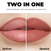 Lamel Gel Lip Liner Lápis de Lábios de Longa Duração 1,7g Nº 403, painel da marca com as características