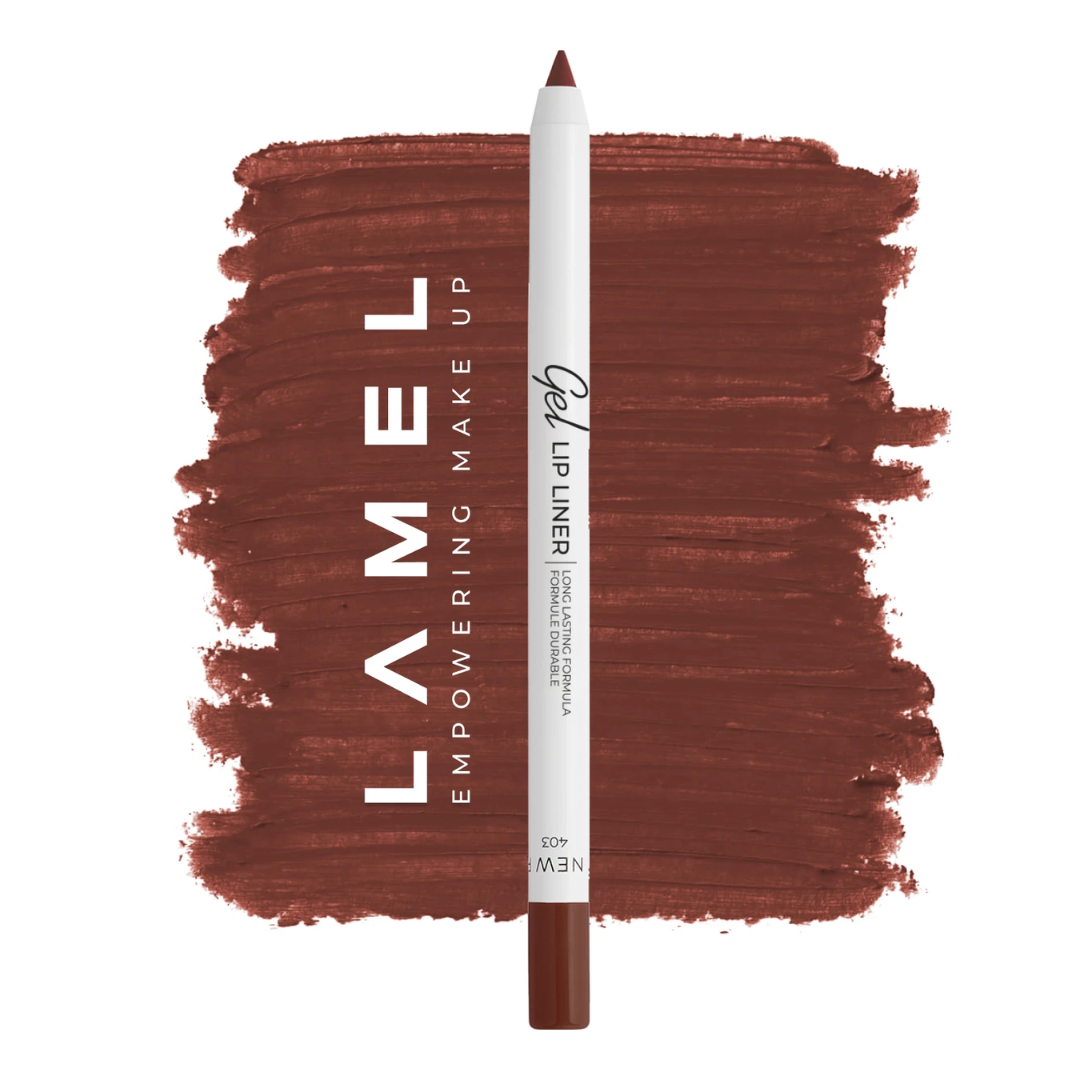 Lamel Gel Lip Liner Lápis de Lábios de Longa Duração 1,7g, tom Nº 403