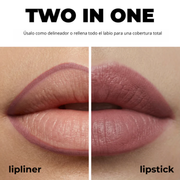 Lamel Gel Lip Liner Lápis de Lábios de Longa Duração 1,7g Nº 404, painel da marca com as características
