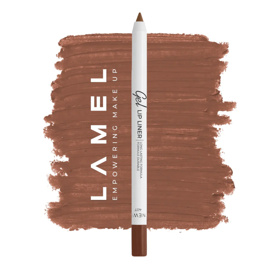 Lamel Gel Lip Liner Lápis de Lábios de Longa Duração 1,7g, tom Nº 407
