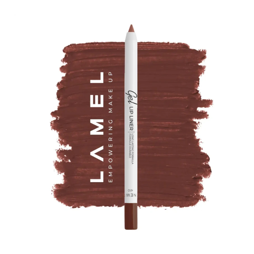 Lamel Gel Lip Liner Lápis de Lábios de Longa Duração 1,7g, tom Nº 410