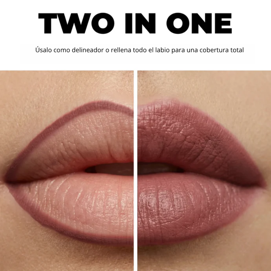 Lamel Gel Lip Liner Lápis de Lábios de Longa Duração 1,7g Nº 412, painel da marca com as características