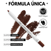Lamel Gel Lip Liner Lápis de Lábios de Longa Duração 1,7g Nº 412, painel da marca com as características