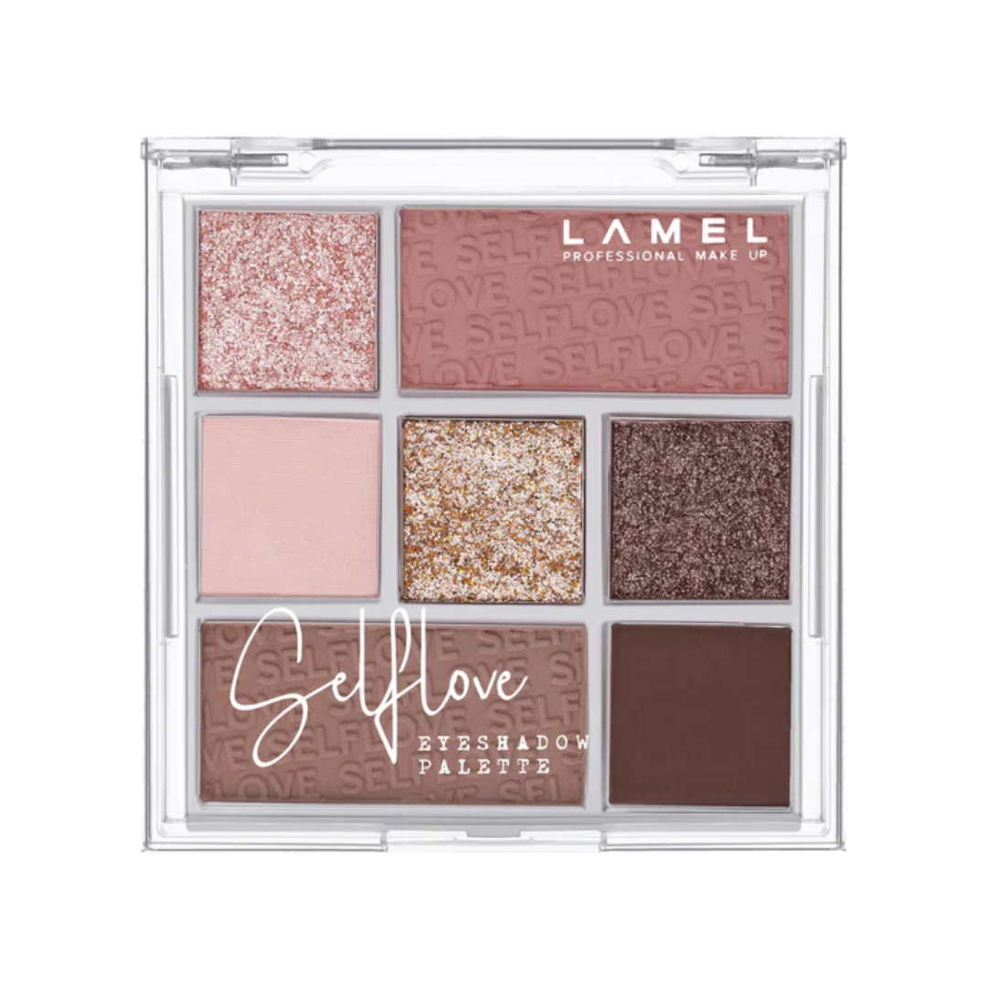 Lamel Selflove Paleta de Sombras Mate e Brilho 8,5g, tom Nº 402