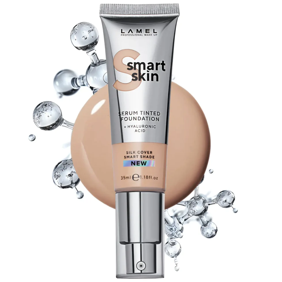 Lamel Smart Skin Base Sérum com Cor e Ácido Hialurónico 35ml, tom Nº 402