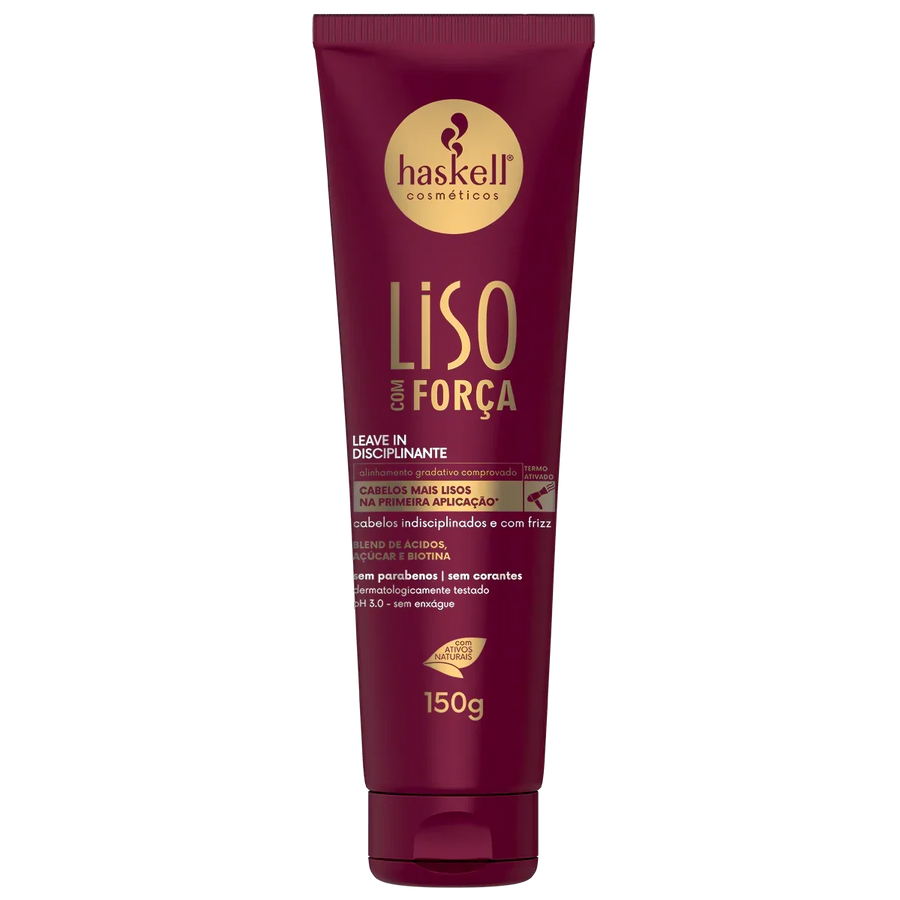 Haskell Liso Com Força Finalizador 150ml - Ilha dos cosméticos