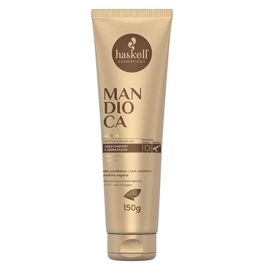 Haskell Mandioca Leave In 150g - Ilha dos cosméticos