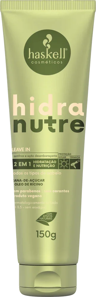 Haskell Hidranutre Leave In150g - Ilha dos cosméticos