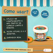 Máscara Be(M)dita Ghee Lola Reconstrução Papaya: como usar, passo a passo, com o tempo e a frequência