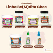 Máscara Be(M)dita Ghee Lola Reconstrução Papaya: a linha Be(M)dita Ghee da Lola from Rio