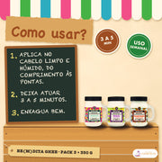 Pack Be(M)dita Ghee Lola Cronograma Capilar: como usar, passo a passo, com o tempo e a frequência