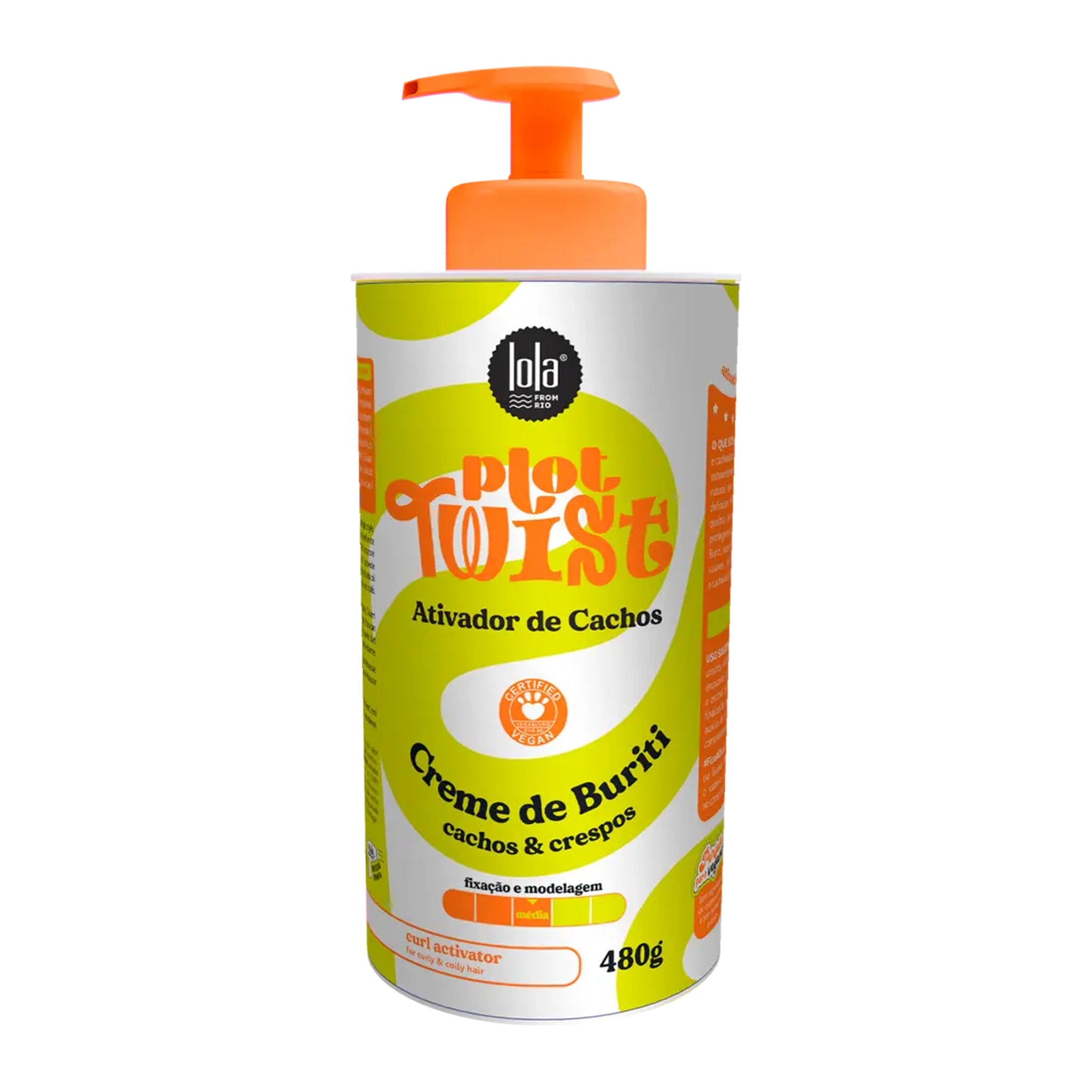 Lola Plot Twist Creme Buriti Ativador de Cachos 480g — foto oficial da marca