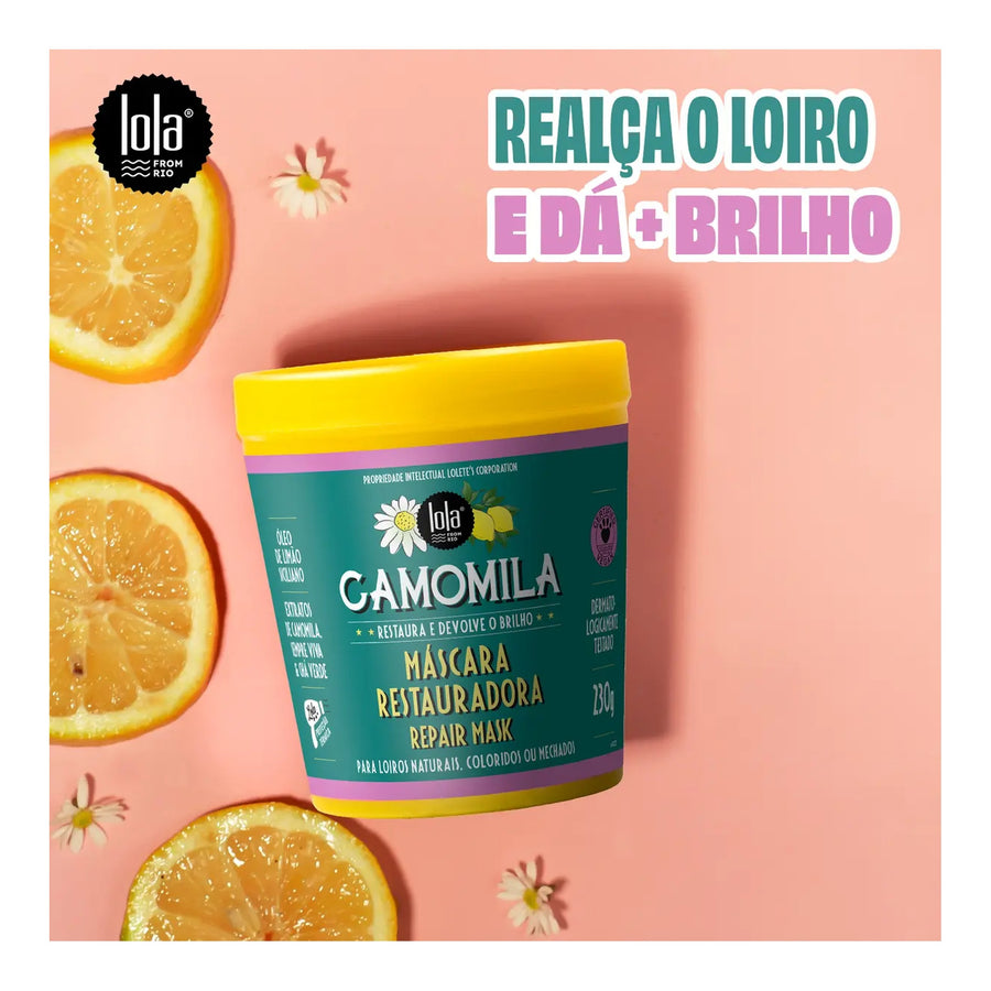 Lola Camomila Máscara 230g — foto oficial da marca