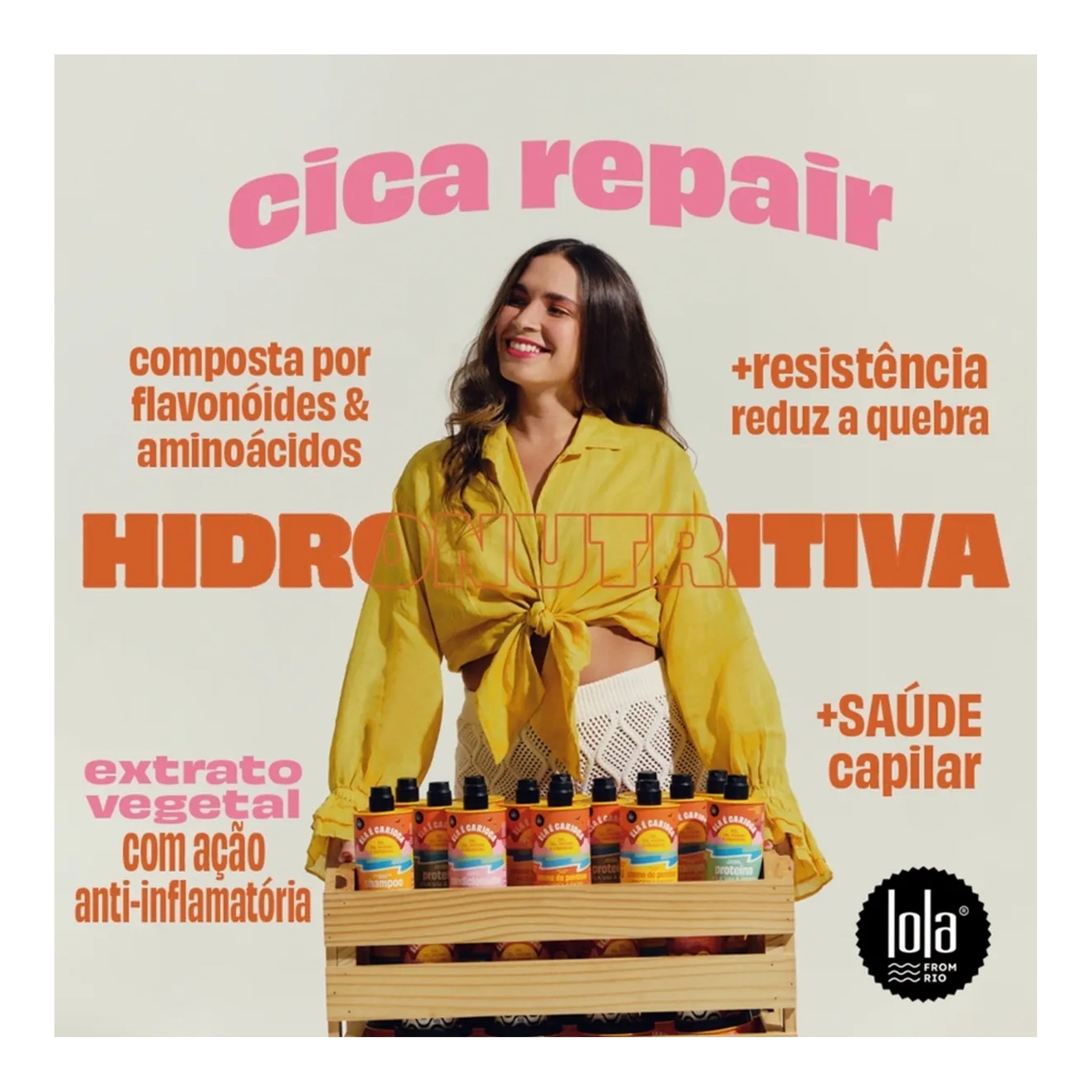 Lola Ela é Carioca Condicionador 500g — foto oficial da marca