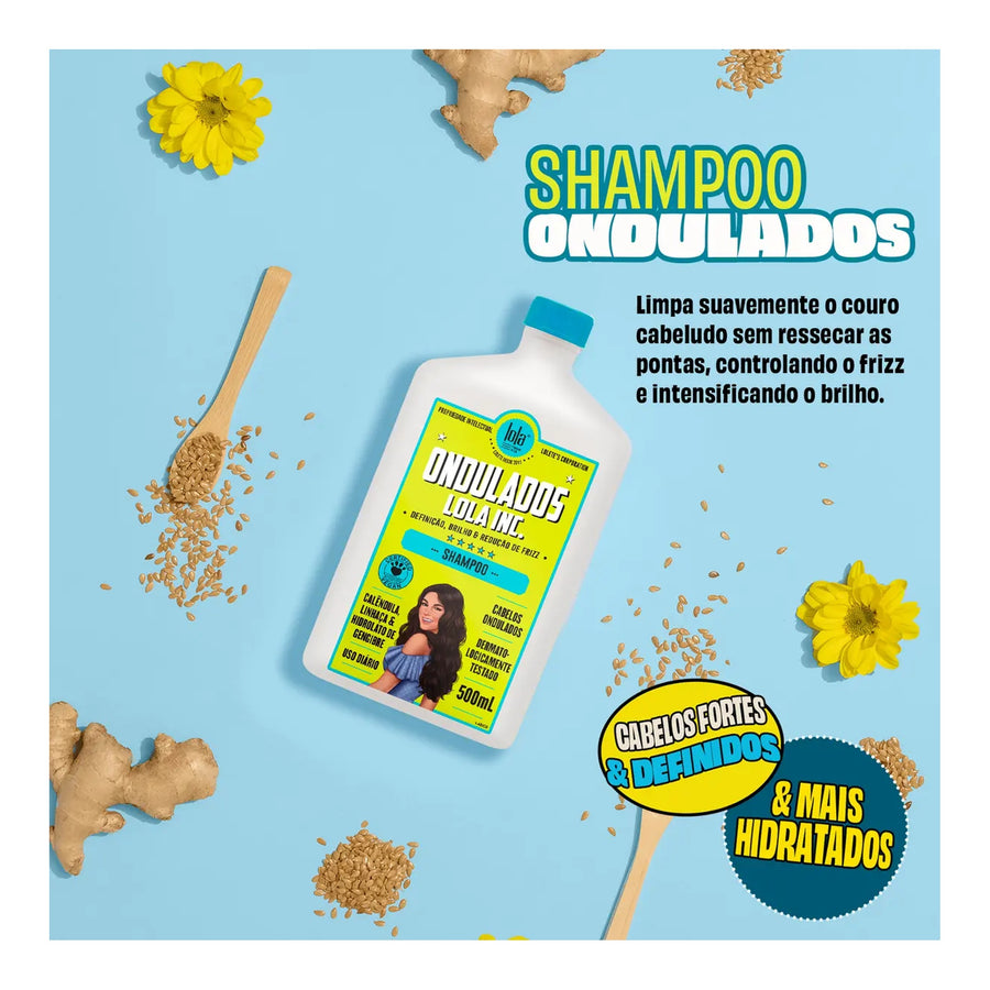 Lola Ondulados Inc. Shampoo 500ml — foto oficial da marca