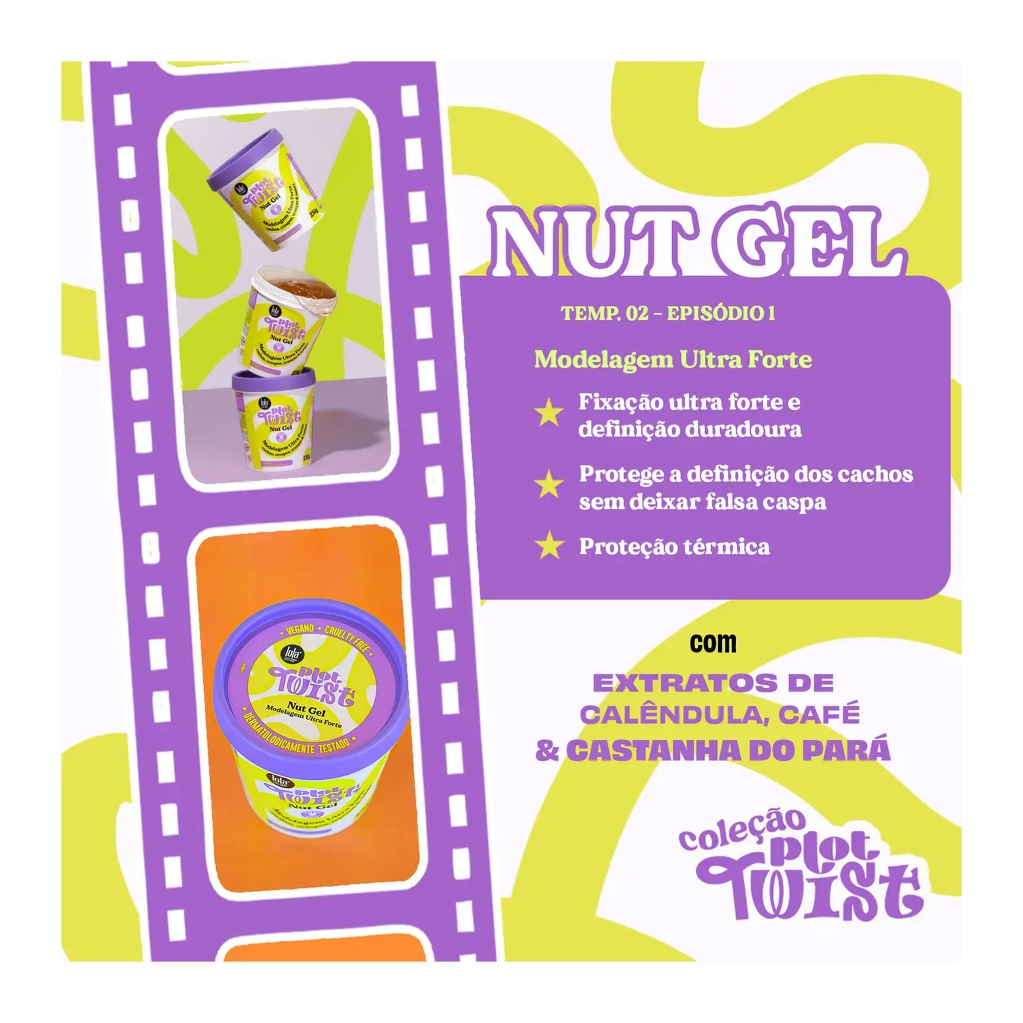 Lola Plot Twist Nut Gel 230g — foto oficial da marca