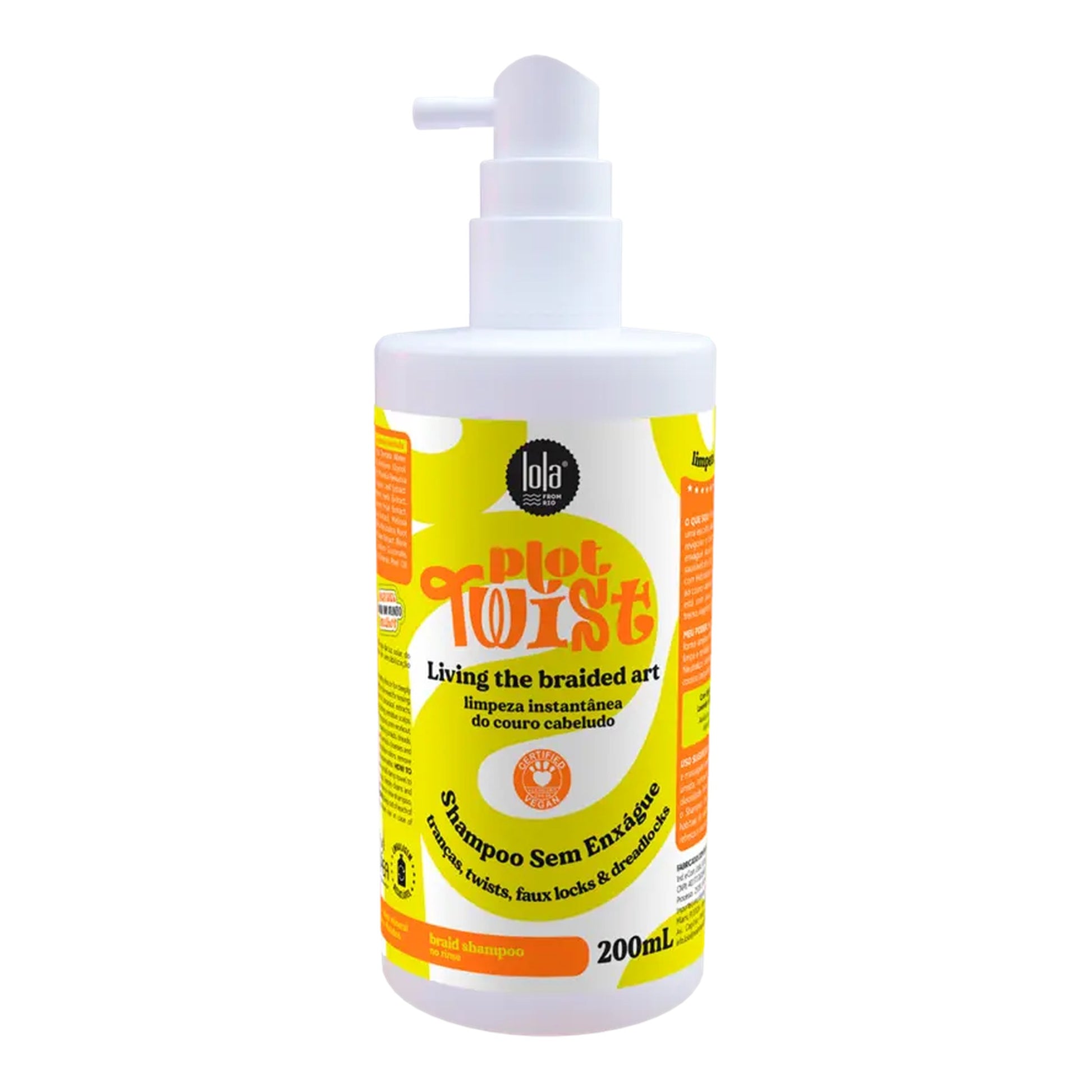 Lola Plot Twist Shampoo sem Enxágue 200ml — foto oficial da marca