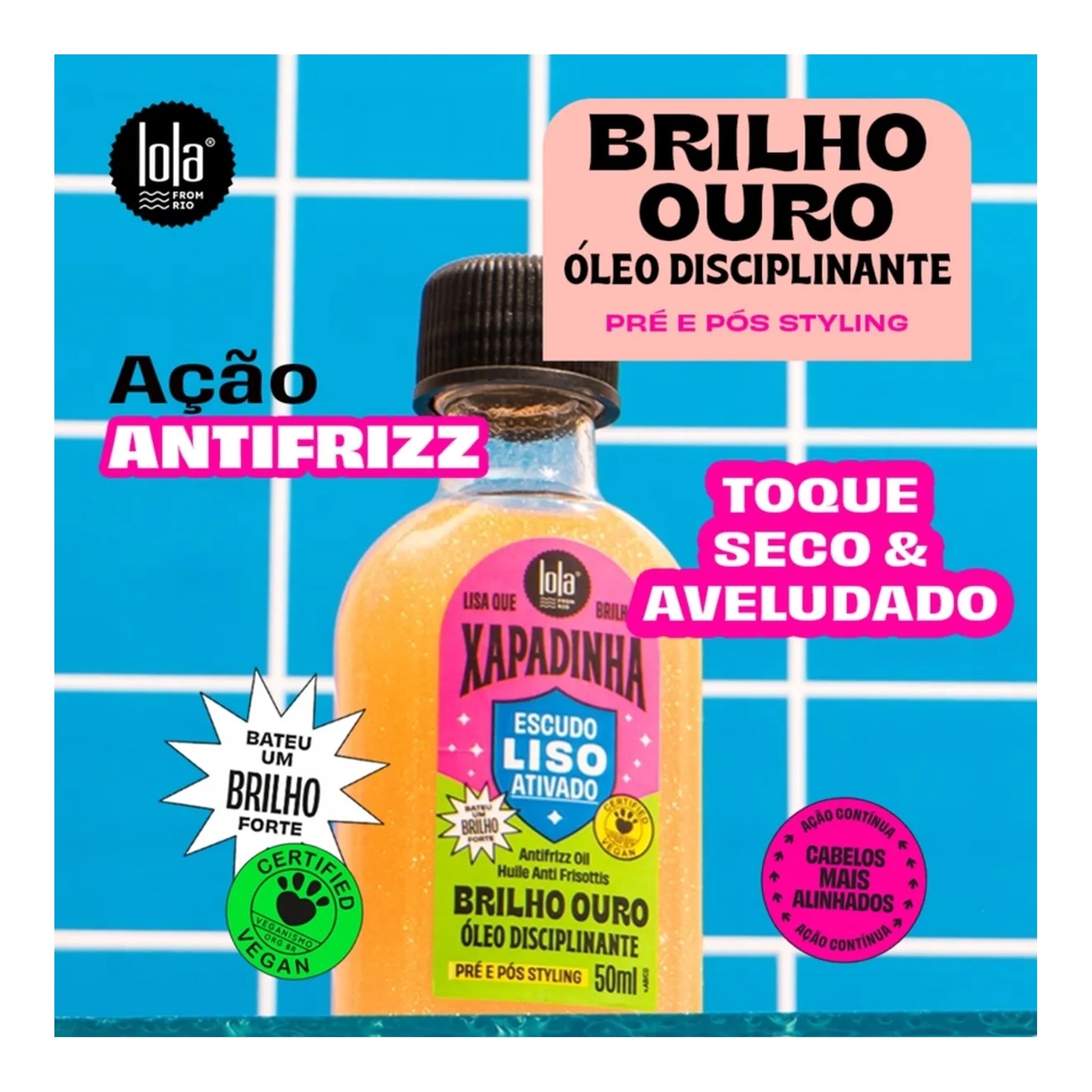 Lola Xapadinha Óleo Disciplinante 50ml — foto oficial da marca