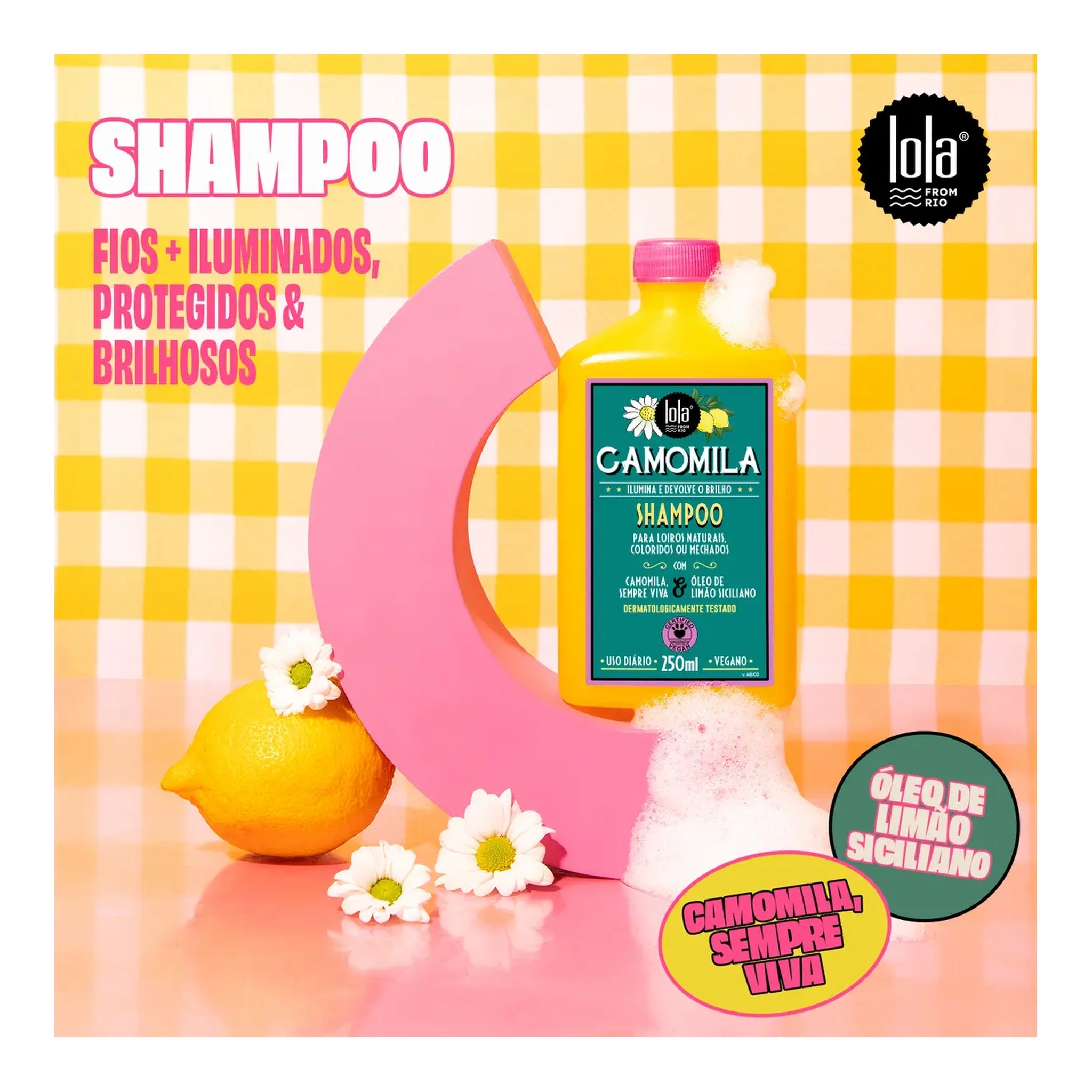 Lola Camomila Shampoo 250ml — foto oficial da marca