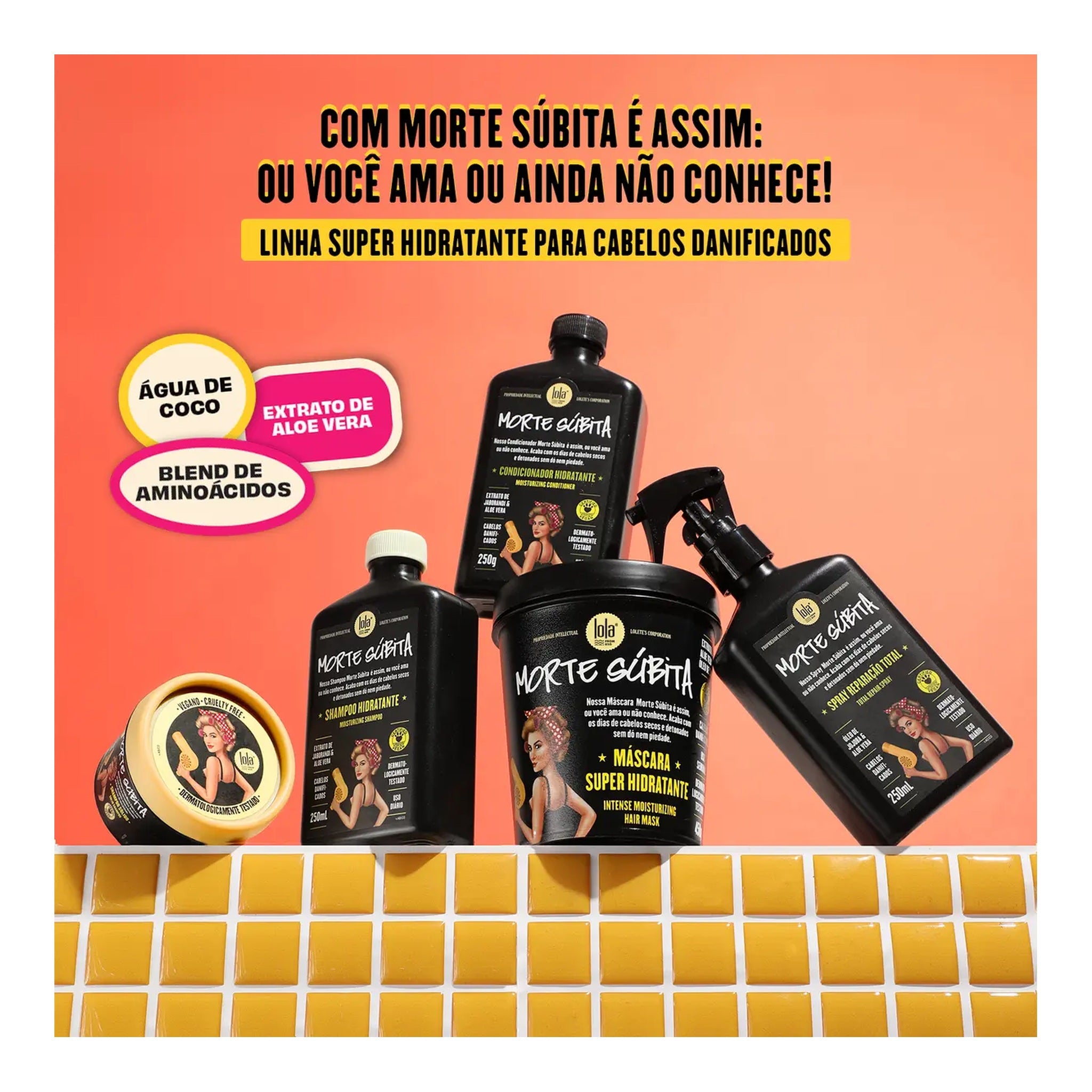 Lola Morte Súbita Spray Reparação Total 250ml — foto oficial da marca