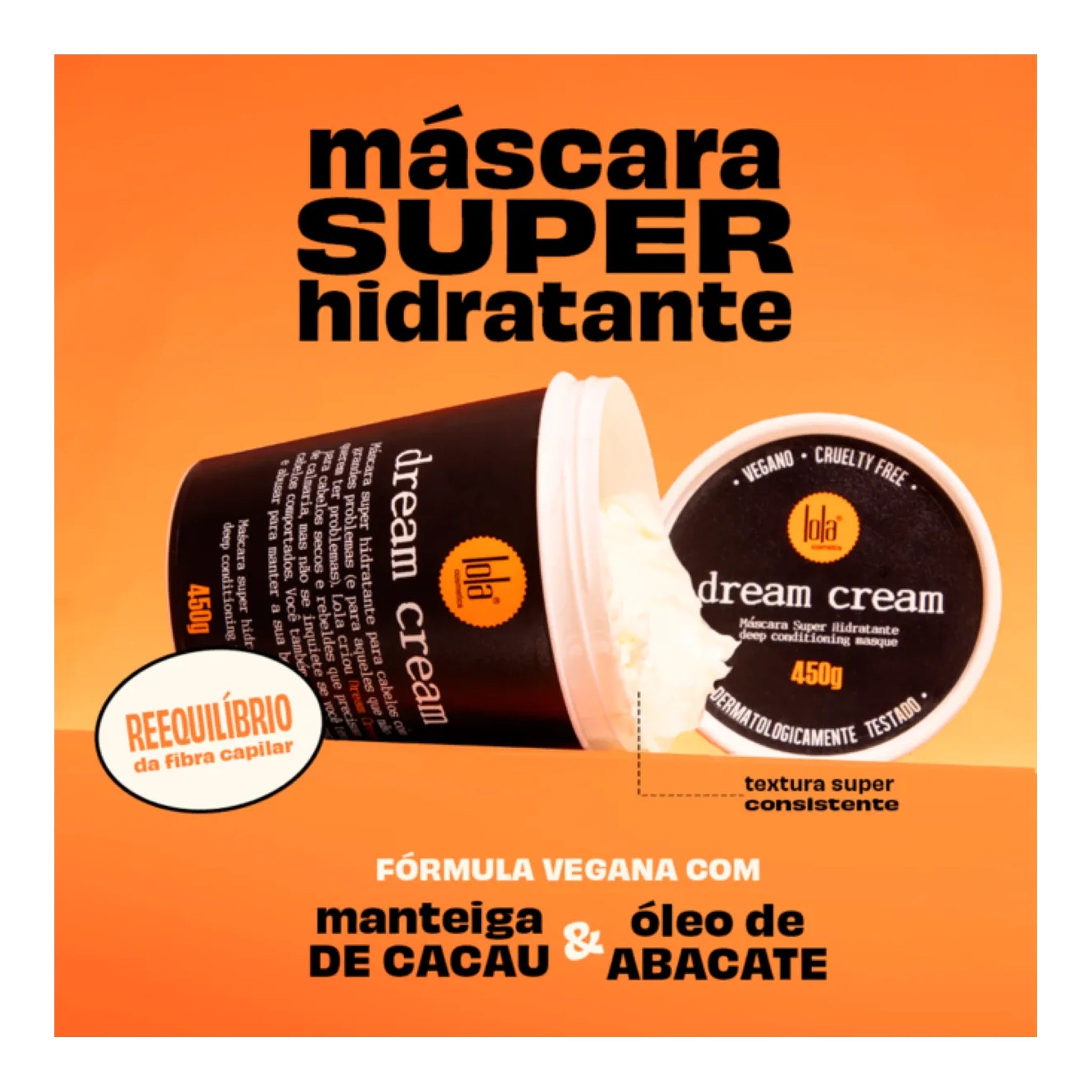 Lola Dream Cream Máscara 450g — foto oficial da marca