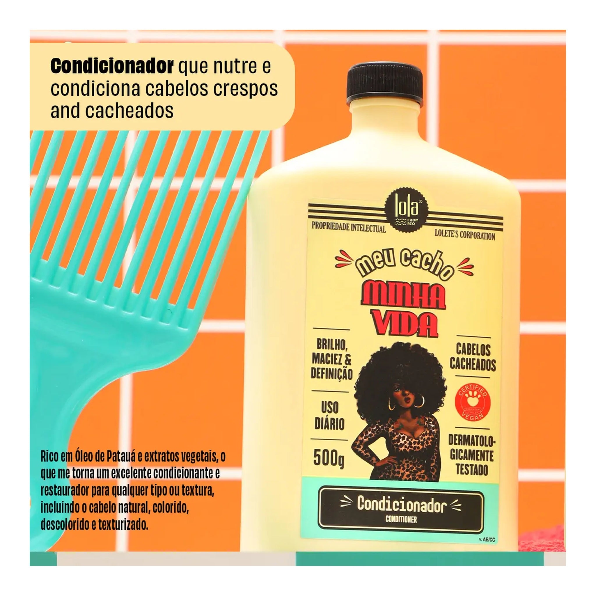 Lola Meu Cacho Minha Vida Condicionador 500ml — foto oficial da marca