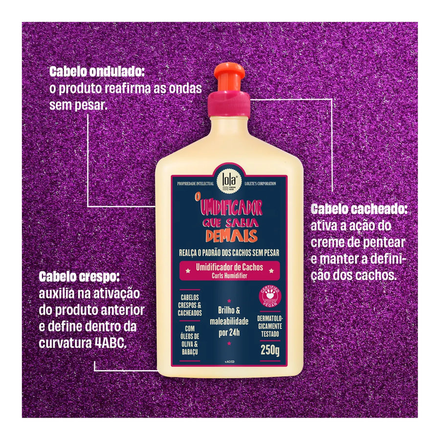 Lola O Umidificador Que Sabia Demais 250ml — foto oficial da marca