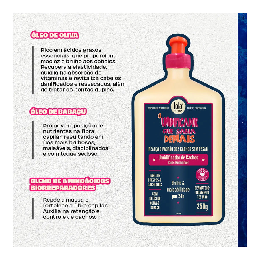 Lola O Umidificador Que Sabia Demais 250ml — foto oficial da marca