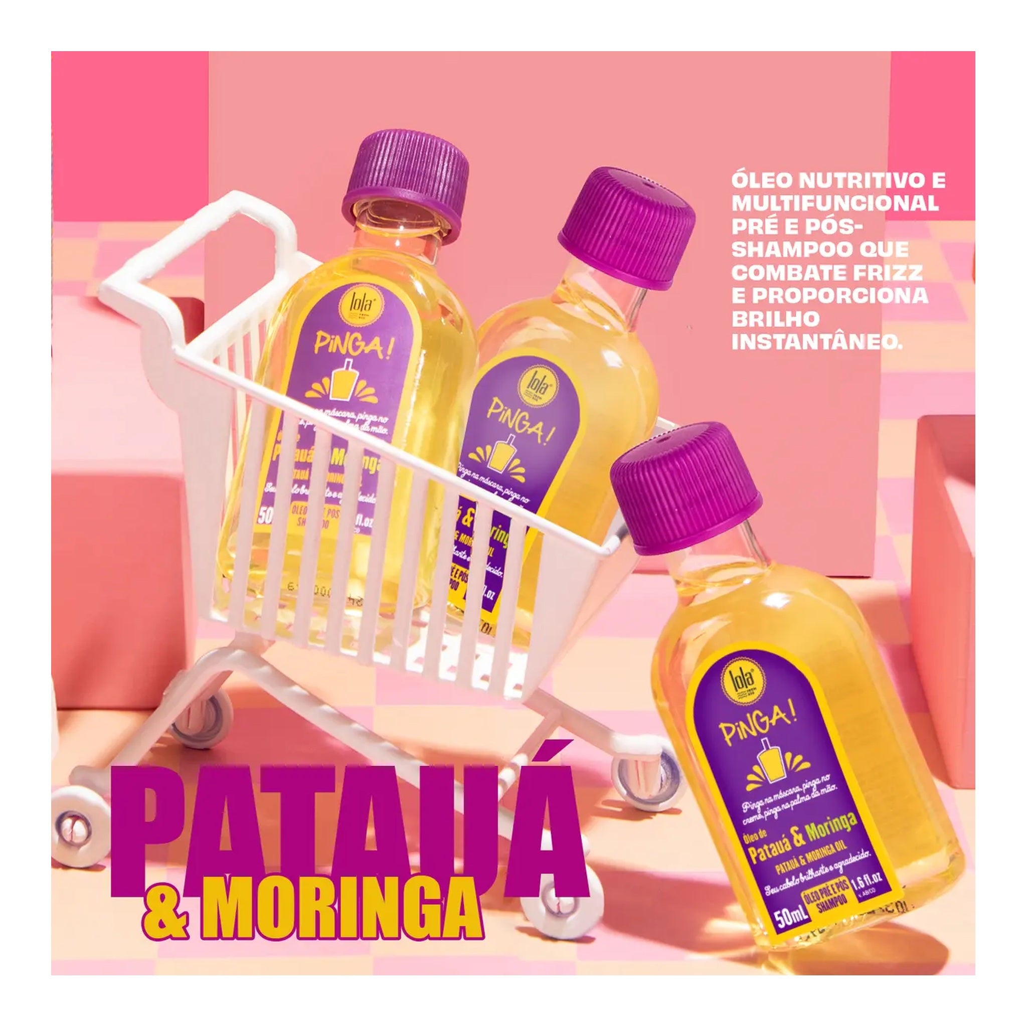 Lola Pinga Patauá e Moringa 50ml — foto oficial da marca
