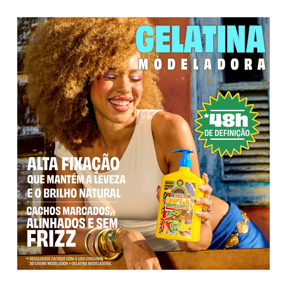 Lola Bossa Gelatina Modeladora 500g — foto oficial da marca