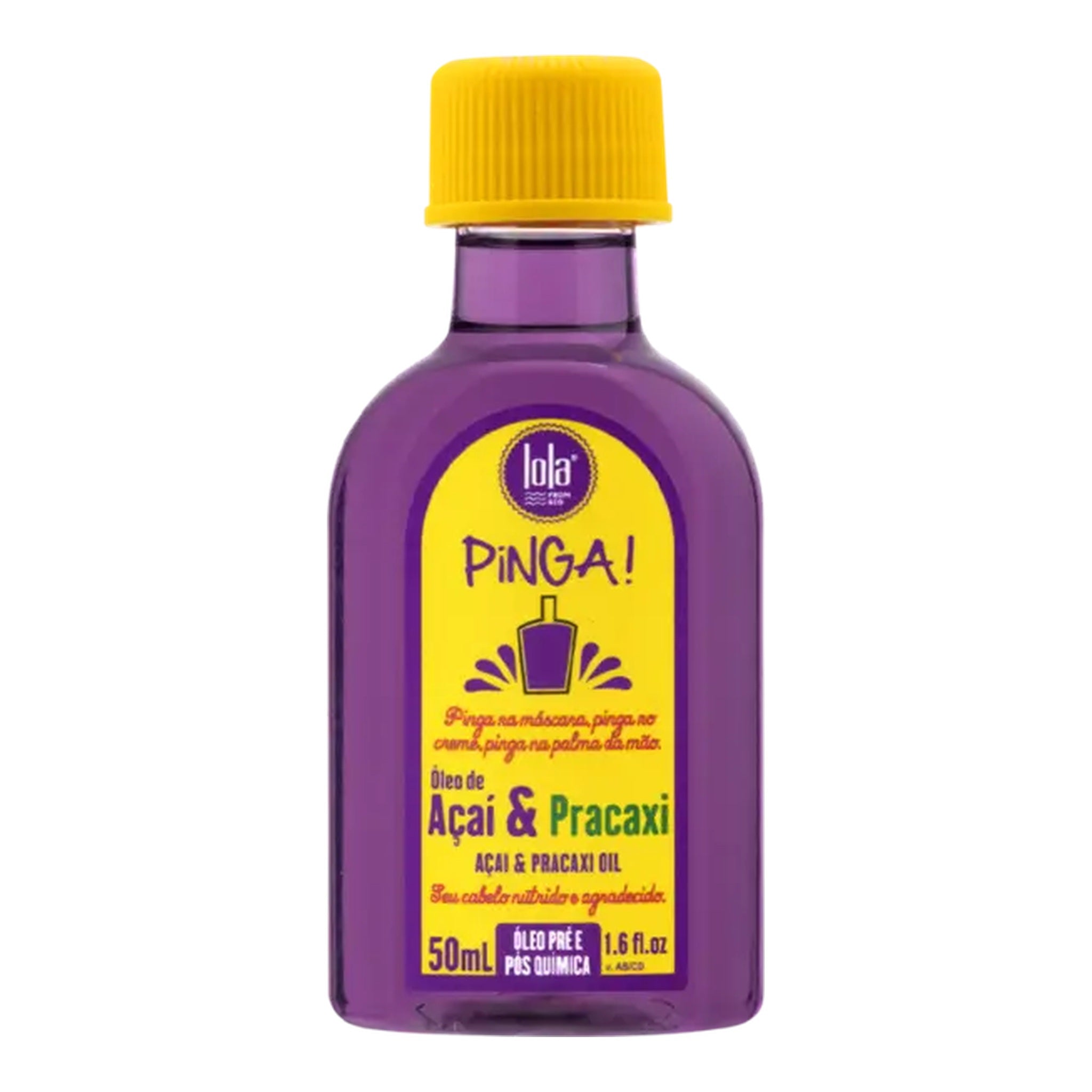 Lola Pinga Óleo de Açaí & Pracaxi 50ml — foto oficial da marca