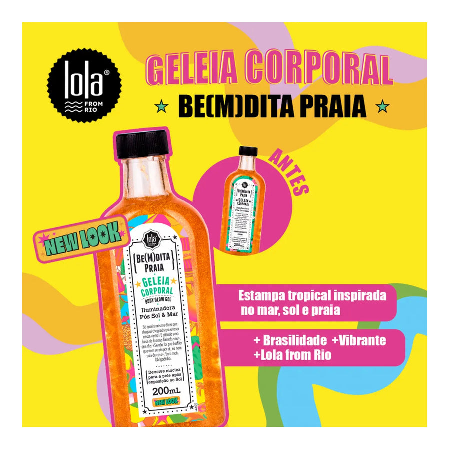 Lola Be(M)Dita Praia Geleia Corpo 200ml — foto oficial da marca