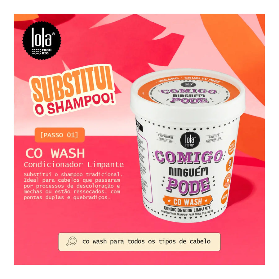 Lola Comigo Ninguém Pode Co Wash 450g — foto oficial da marca