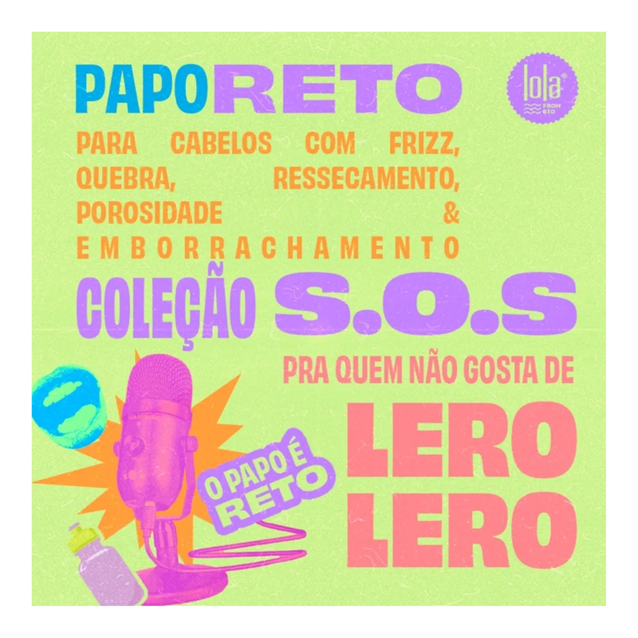 Lola Papo Reto Shampoo 270ml — foto oficial da marca