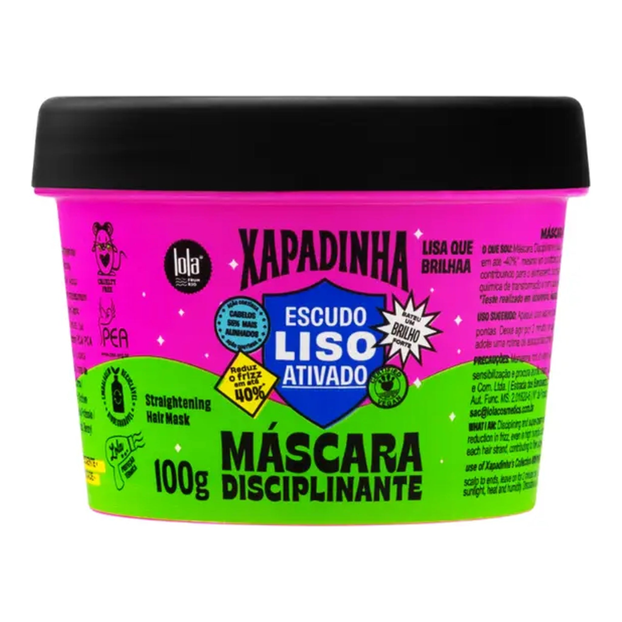 Lola Xapadinha Máscara Diciplinante 100g — foto oficial da marca