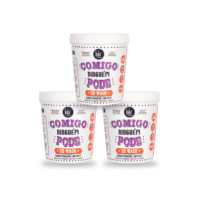 Lola Comigo Ninguém Pode Co Wash Melaleuca 450g Pack 3 Unidades